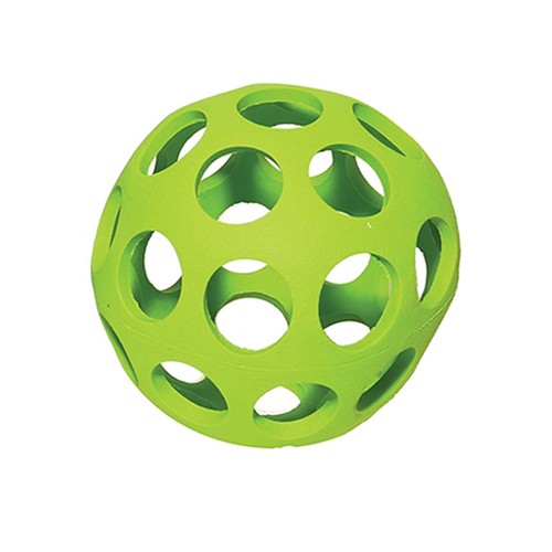 Dog Toy Rubber Football Rugby Ball Lattice Rosewood Cyber Tugger Tug Strong - Picture 6 of 11