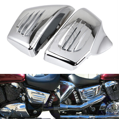 ABS Black Side Battery Cover For Honda VT 1100 Shadow Spirit Sabre1999-2008