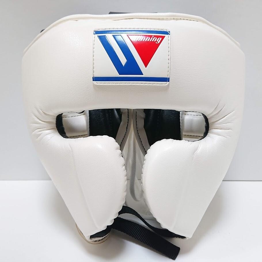 Winning FG-2900 ヘッドギア Lサイズ 白 Winning Boxing Head Gear Face Guard Type FG-2900 Size M