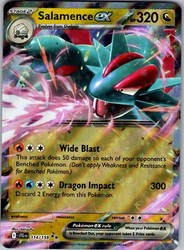 Salamence ex 114/159 Journey Together Double Rare Holo