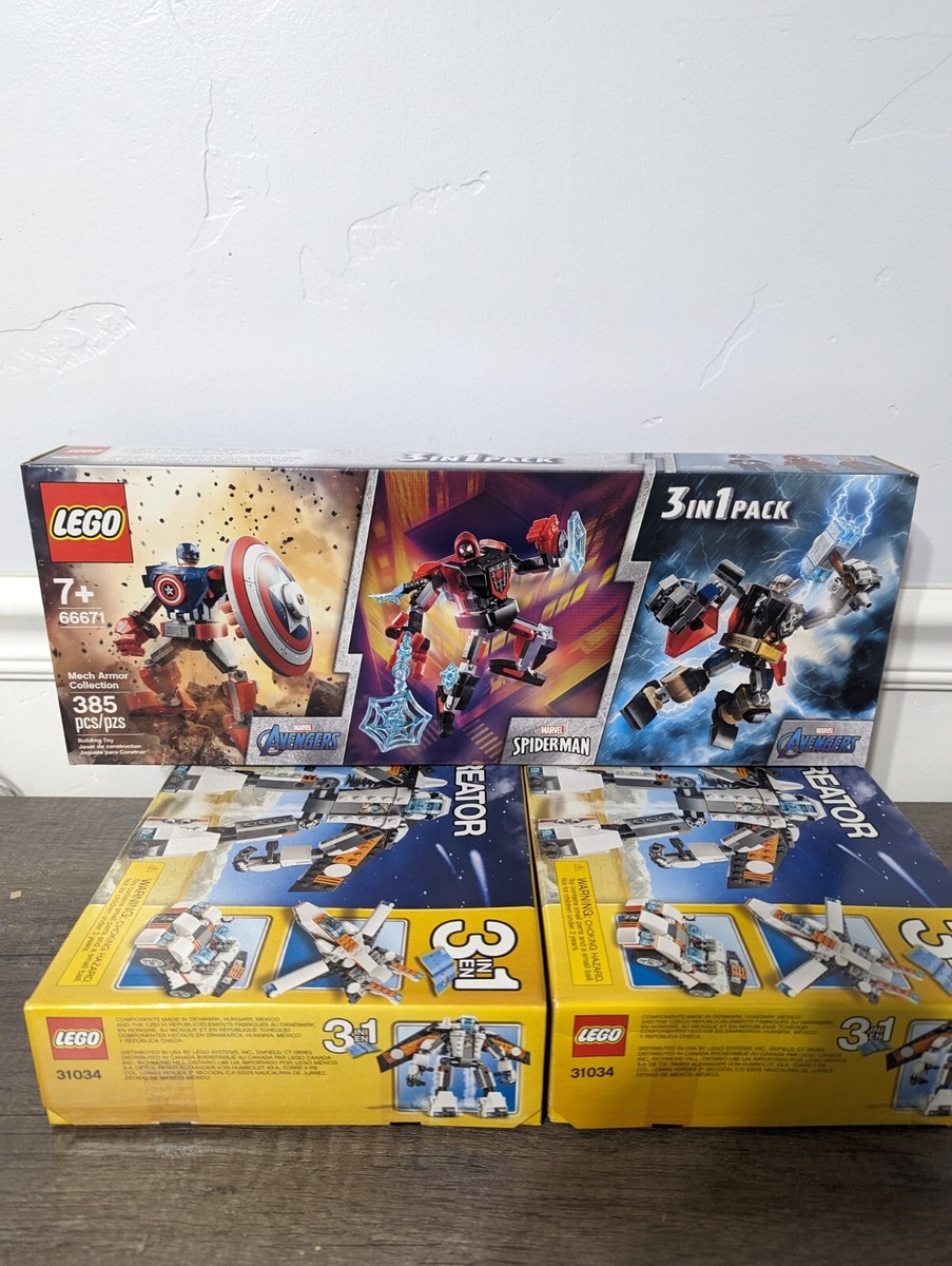 LEGO Marvel Super Heroes: Mech armour collection 3 in 1 (66671