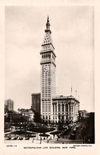Metropolitan Life Building New York RPPC Photo Postcard COPY