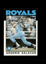 1986 Topps Traded - #96T Angel Salazar