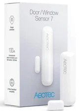 Aeotec Door Window Sensor 7, Z-Wave Plus Enabled Gen7, White