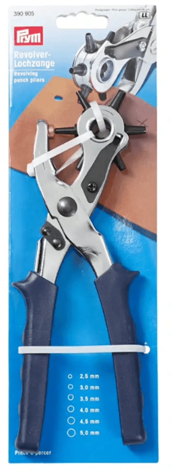 Prym Revolving Punch Pliers – Purple Steel Craft Hole Punch Tool