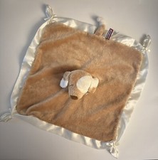 Douglas Puppy Dog Plush Baby Lovey Blanket Toy, Satin Trim, Has Cute Tail