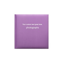 Image of Personalised Text Photo Album Memo Slip In Case Holds 200 6x4"/10x15cm Photos