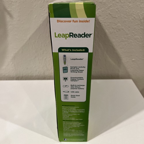 LEAPFROG LEAPREADER READING AND WRITING SYSTEM BRAND NEW IN SEALED BOX FREE S/H - Picture 4 of 9
