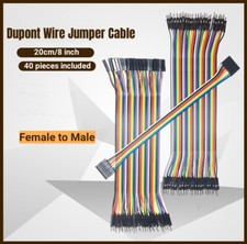 Dupont Jumper Wire Cable Female to Male Arduino Breadboard Cable Lead