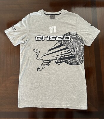 Puma T-Shirt (Sergio “Checo” Perez) Red Bull Racing F1 Logo Gray Men’s  Small