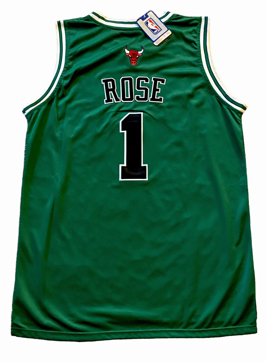 NBA Chicago Bulls St Patrick's Day Green Derrick Rose