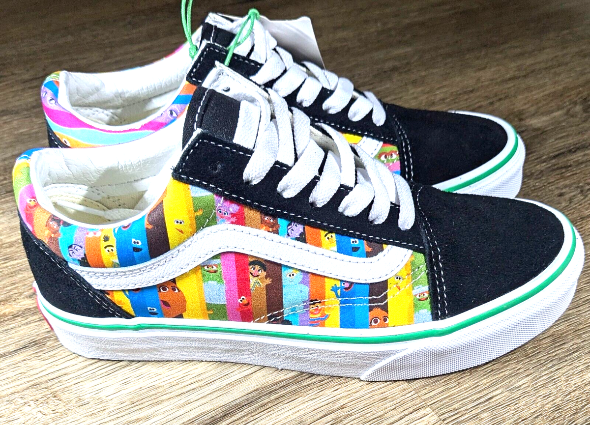 Vans X Sesame Street Old Skool Unisex sneaker, m4.0 w5.5 | eBay