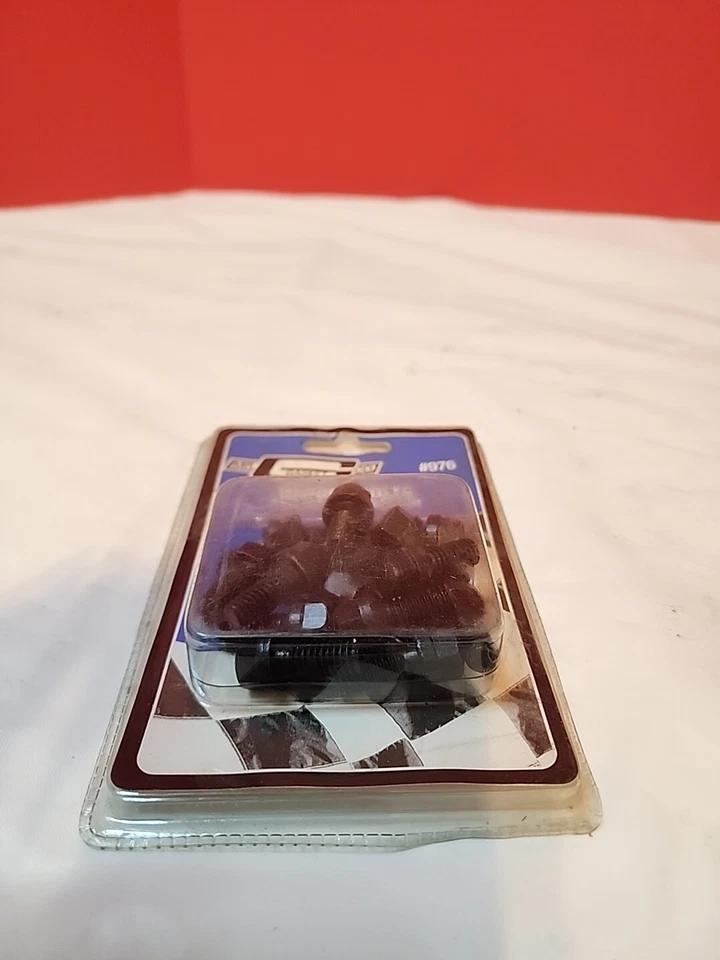 Pernos de cabezal Mr. Gasket 976 - Cabeza hexagonal de 5/16-18 x 3/4 pulgadas - Óxido negro Foto 3 de 4