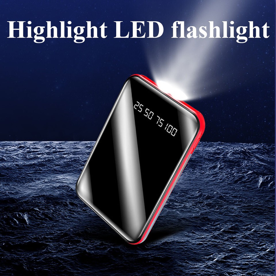 1000000mAh Power Bank Portable Charger - Dual USB, High Capacity Backup Battery For Phones & Tablets 5 thumbnail image