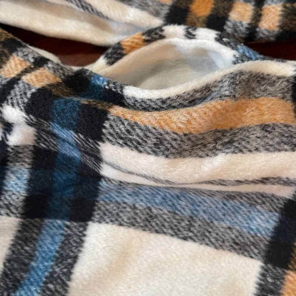 Mazik Multicolor Plaid Pattern Button Shacket siz… - image 10