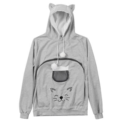 Sweat à Capuche Avec Pochette Pour Chien - Grande Taille