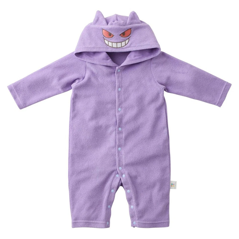 NUEVO MonPoke Pokemon Gengar Mono para Niños Suave 83% Algodón, Poliéster De JPN Foto 2 de 4