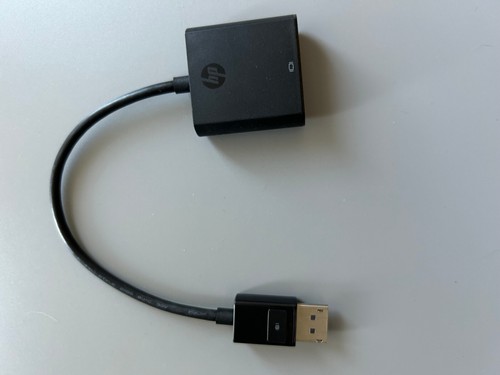 HP p/n 752660-001 DP to DVI D Dual Link Adapter 11in - Picture 2 of 5