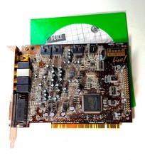 Vintage Creative Labs Sound Blaster Live    PCI Sound Card CT4760   with Driver CD
