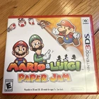 Nintendo Mario & Luigi: Paper Jam Nintendo 3DS RPG NTSC-U/C amiibo Multiplayer
