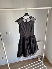 Alice & Olivia Black Midi Dress 