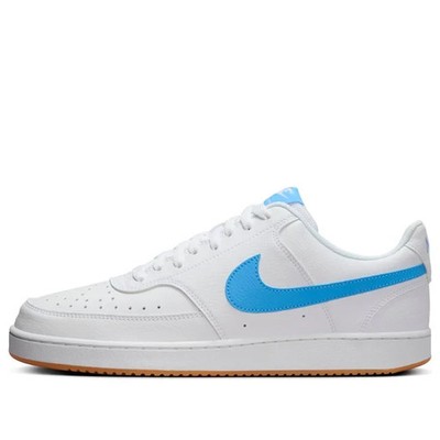 NEW Nike Size 8 Court Vision Next Nature Shoes White/University Blue HJ9105-100