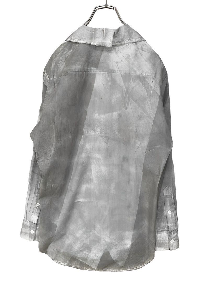 Y's STRIPE ROLLER DYE BLOUSE グレー1 Y s STRIPE ROLLER DYE BLOUSE Gray 1 | eBay