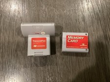 Performance TremorPak Memory Card Plus For Nintendo 64 N64 Controller Gray Lot