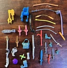 New ListingVintage Playmates Teenage Mutant Ninja Turtles Weapons and Accessories Lot