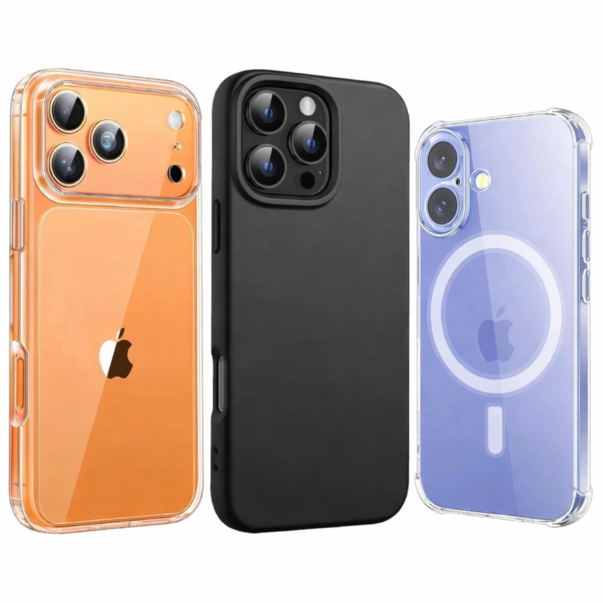 moex® Cover in silicone, inserti in stoffa compatibile con iPhone 7 / iPhone 8 | Ottima presa, Tortora/nero