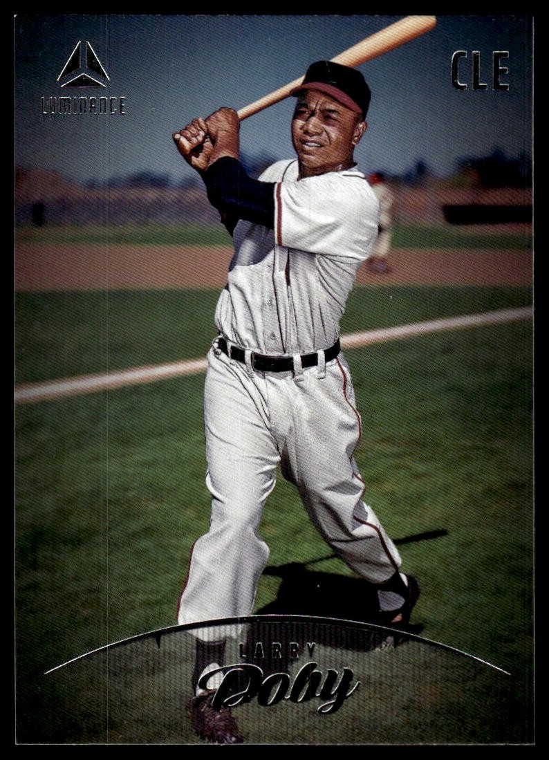 2023 Panini Chronicles Larry Doby #8 Luminance