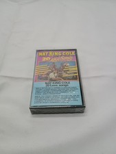 Sealed NAT KING COLE - 20 LOVE SONGS - Audio Cassette