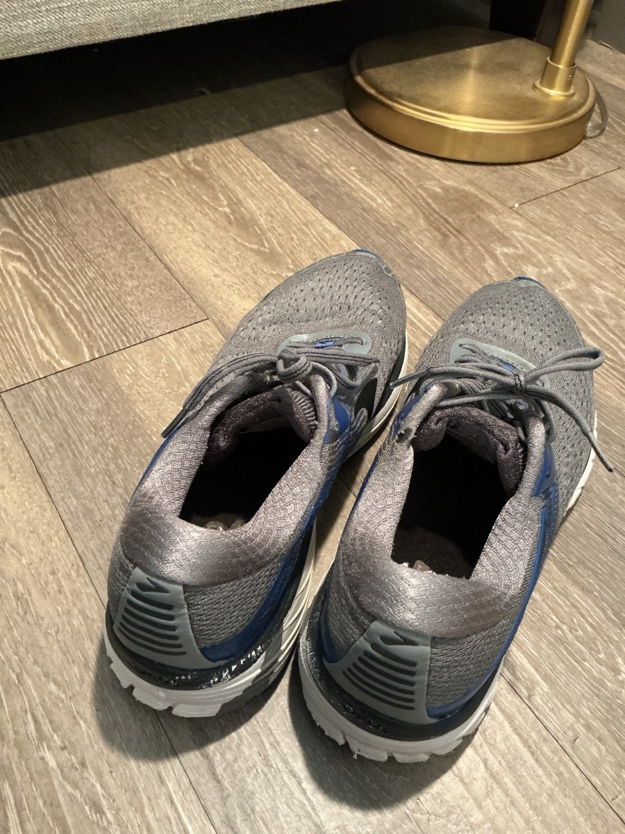 Size 12 - Brooks Adrenaline GTS 18 Grey Blue Men display picture 3