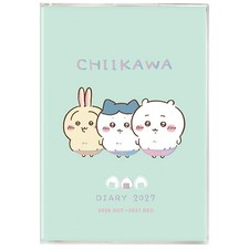 Art Print Japan 2027 Planner Chiikawa B6 Comic Design Diary - I Ate Too Much
