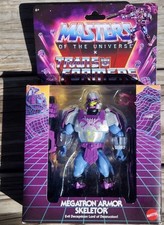 Mattel Masters of the Universe Transformers Megatron Armor Skeletor Action Figu