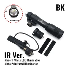 M600V IR Infrared Light 500lm LED Weapon Flashlight with Remote Switch Cap