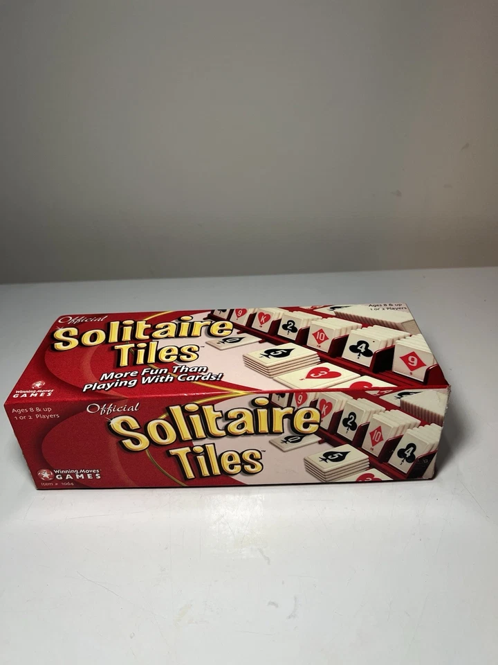 Juego Oficial de Azulejos Solitario 2002 Juegos de Movimiento Ganador NUEVO PRECINTADO 1 o 2 Jugadores Foto 2 de 4