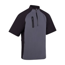 Proquip Herren Chinook Golf Wind Top - grau/schwarz - Gr&ouml;&szlig;en Medium, Large oder XL