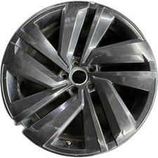 Atlas 20x8 Cross BLACK Wheel OEM Rim Factory Stock 2021-2023