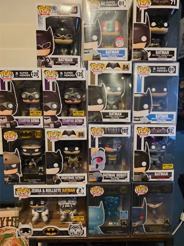 Batman Funko Pop Vinyls-Your choice-Combined shipping!-some with protectors