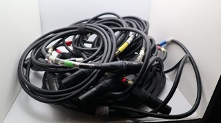 9 MOGAMI MICROPHONE CABLE NEUTRIK GOLD XLR CONNECTORS (MALE/FEMALE ) Multi Size