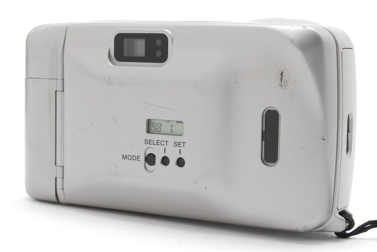 【saku】KYOCERA T-PROOF FILM CAMERA Kyocera T Proof 35mm Camera with Zeiss 35mm f/3.5 T* Lens, Silver