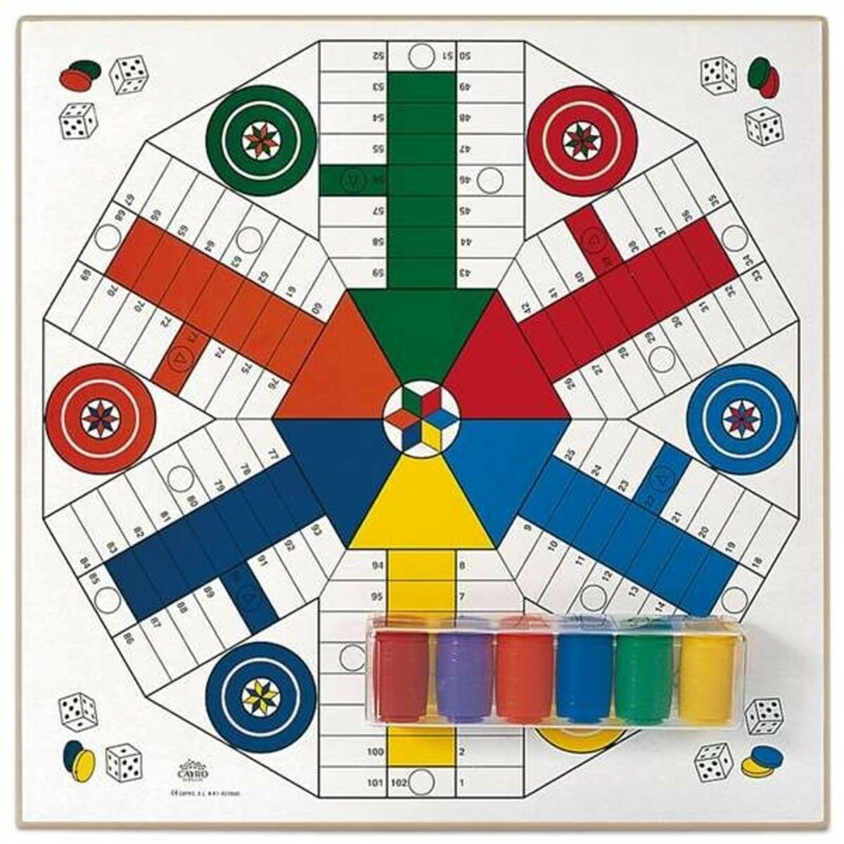 Parchis Cayro [40 x 40 cm]