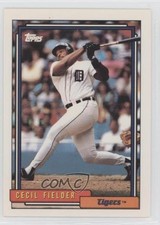 1992 Topps Cecil Fielder #425 13w1