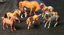 Lot of Vintage Breyer, Popak New Ray and Unmakred Durable Plasitc Horses