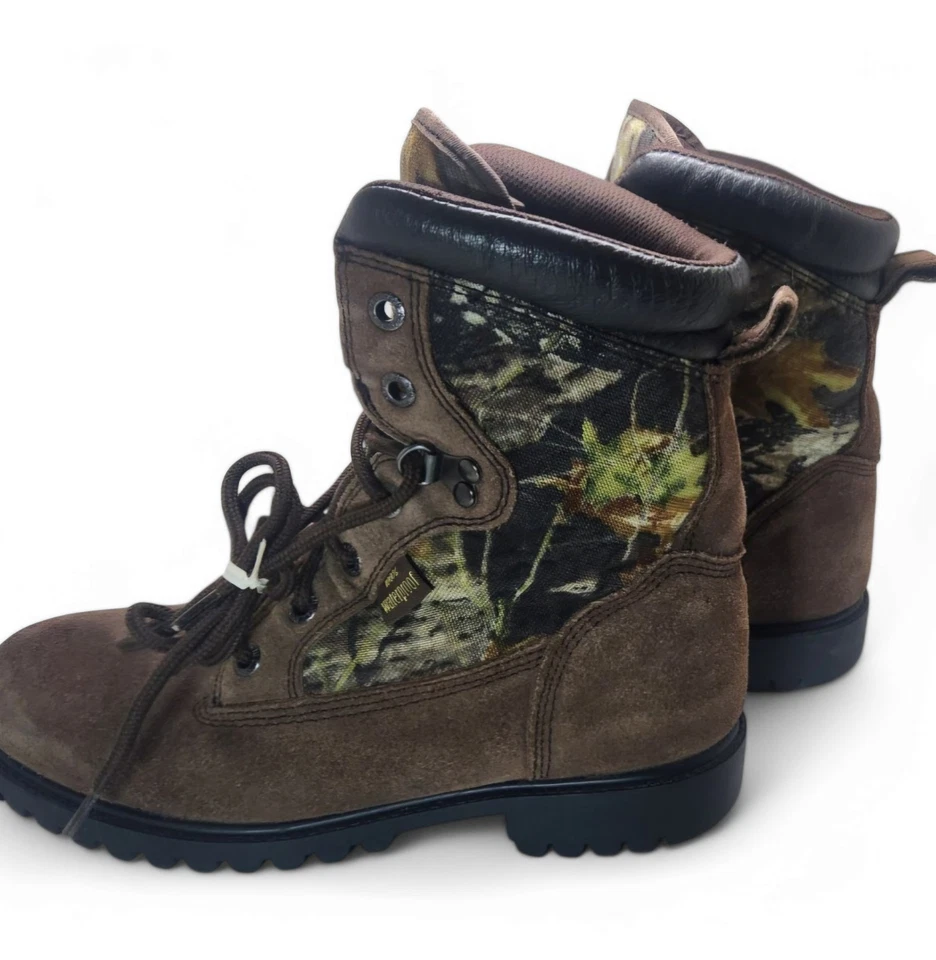 Redhead Hunting Boots Boys Mens 6 M Brown Camouflage Waterproof 600 Thinsulate - Image 2 of 4