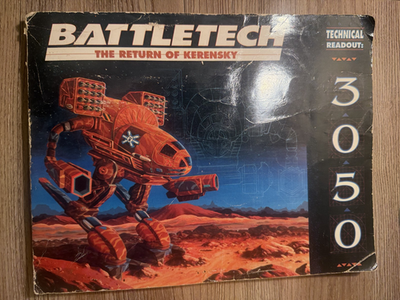 #ad Technical Readout 3050 : The Return of Kerensky by FASA Corporation Staff 1989 $19.97