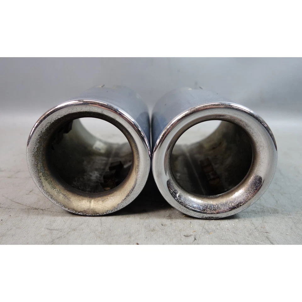 12-20 BMW F3x 340i 335i 440i 435i Factory Chrome Exhaust Muffler Tips OEM - Image 3 of 4