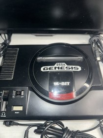 Sega Genesis 1 System With X32 Adapter And Game