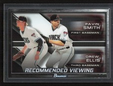 2017 Bowman Draft Pavin Smith / Drew Ellis Recommended Viewing #RV-ARI Card